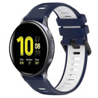 For Samsung Galaxy Watch Active2 40mm / Midnight Blue+White