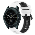 For Samsung Galaxy Watch 42mm / White+Black