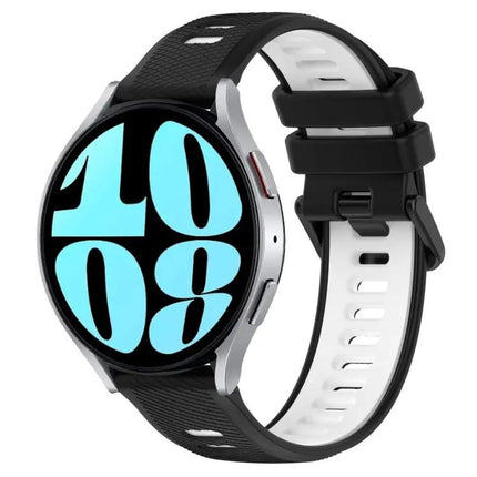 20mm Two-Tone Silicone Sports Band for Galaxy Watch 42/44mm