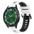 For Samsung Galaxy Watch 6 Classic 47mm / White+Black
