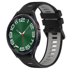 For Samsung Galaxy Watch 6 Classic 47mm / Black+Grey