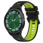 For Samsung Galaxy Watch 6 Classic 47mm / Black+Green