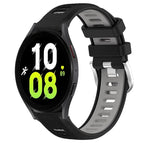 For Samsung Galaxy Watch5 44mm / Black+Grey