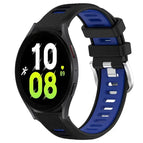 For Samsung Galaxy Watch5 44mm / Black+Blue