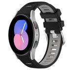 For Samsung Galaxy Watch5 40mm / Black+Grey