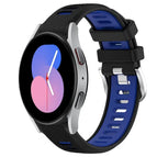 For Samsung Galaxy Watch5 40mm / Black+Blue