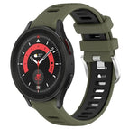 For Samsung Galaxy Watch5 Pro 45mm / Army Green+Black