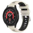 For Samsung Galaxy Watch5 Pro 45mm / Starlight+Black