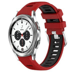 For Samsung  Galaxy Watch4 Classic 42mm / Red+Black