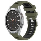 For Samsung  Galaxy Watch4 Classic 46mm / Army Green+Black