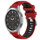 For Samsung  Galaxy Watch4 Classic 46mm / Red+Black