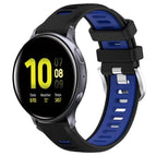 For Samsung Galaxy Watch Active2 44mm / Black+Blue