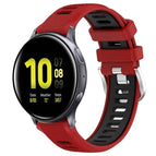 For Samsung Galaxy Watch Active2 44mm / Red+Black
