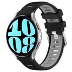 For Samsung Galaxy Watch 6 44mm / Black+Grey