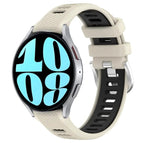 For Samsung Galaxy Watch 6 40mm / Starlight+Black