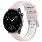 For Samsung Galaxy Watch 6 Classic 47mm / Pink+White