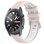 For Samsung Galaxy Watch3 45mm / Pink+White