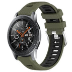 For Samsung Galaxy Watch 46mm / Army Green+Black