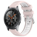 For Samsung Galaxy Watch 46mm / Pink+White