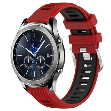 22mm Silicone Sports Watch Band For Samsung Gear S3