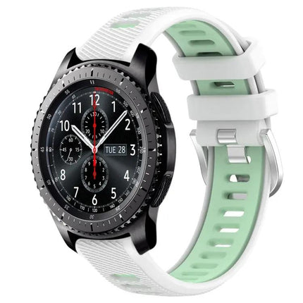 22mm Silicone Sports Watch Band For Samsung Gear S3