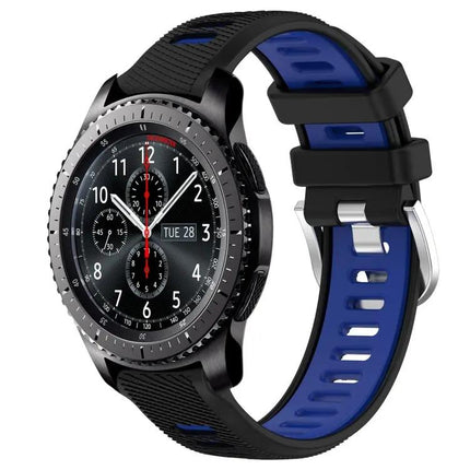 22mm Silicone Sports Watch Band For Samsung Gear S3