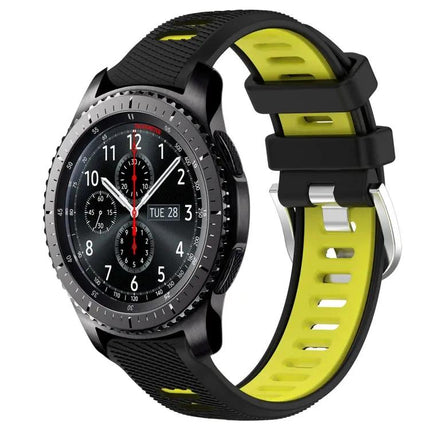 22mm Silicone Sports Watch Band For Samsung Gear S3