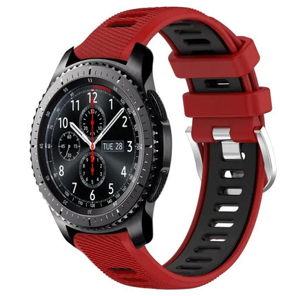 22mm Silicone Sports Watch Band For Samsung Gear S3