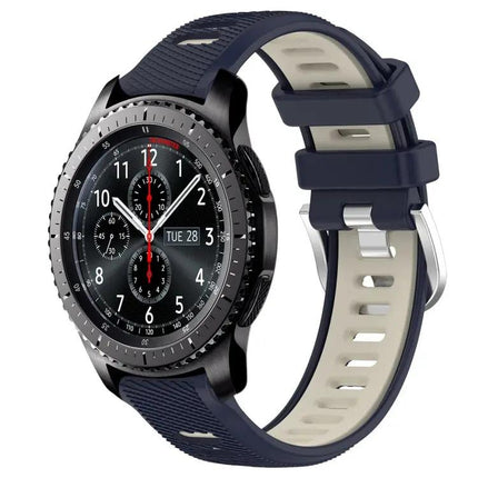 22mm Silicone Sports Watch Band For Samsung Gear S3