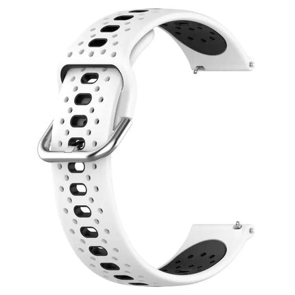 20mm Two-Tone Breathable Silicone Band For Galaxy Watch5 44mm