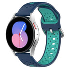 For Samsung Galaxy Watch 5 40mm / Blue+Teal