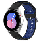 For Samsung Galaxy Watch 4 40mm / Black+Blue