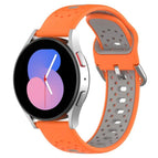 For Samsung Galaxy Watch 42mm / Orange+Grey