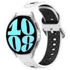 For Samsung Galaxy Watch 6 40mm / White+Black