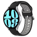For Samsung Galaxy Watch 6 40mm / Black+Grey