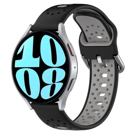 20mm Two-Tone Breathable Silicone Band Galaxy Watch 6 40mm