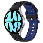 For Samsung Galaxy Watch 6 40mm / Black+Blue