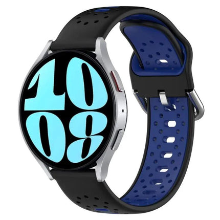 20mm Two-Tone Breathable Silicone Band Galaxy Watch 6 40mm