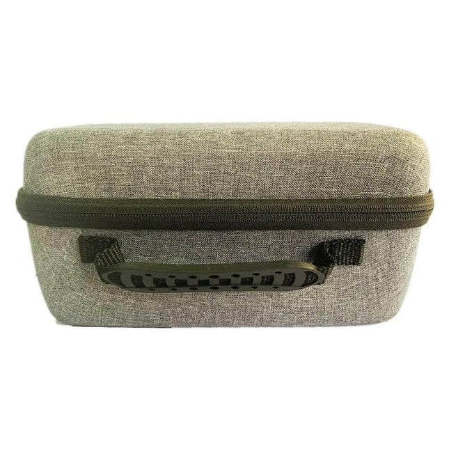 Protective Carrying Case for Samsung Freestyle Projector - gray hardshell travel case with zipper and handle