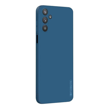 PINWUYO Everyday Case for Samsung Phone Daily Protection slim blue TPU case with four-corner shock design and soft silicone grip