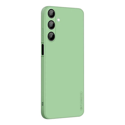 PINWUYO Everyday Case for Samsung Phone Daily Protection slim green TPU case with four-corner shock protection and soft silicone exterior