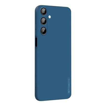 PINWUYO Samsung Case for Everyday Phone Protection in matte blue, slim durable everyday protection for Samsung phones