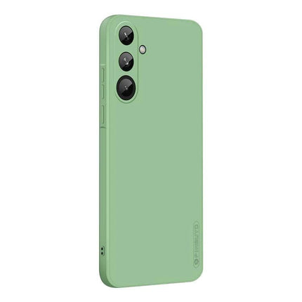 PINWUYO Samsung Case for Everyday Phone Protection in matte sage green, slim durable everyday protective phone case
