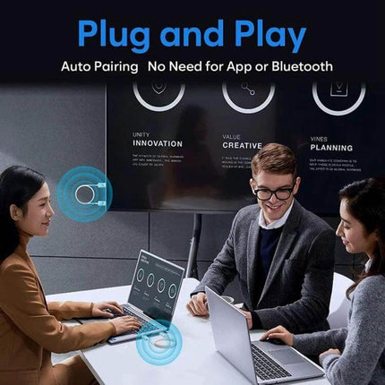 Acsurpo Wireless HDMI Transmitter and Receiver Kit for Projecting to TV - plug and play meeting setup projecting laptop to TV