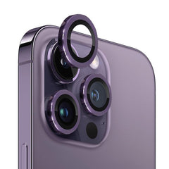 NORTHJO Tempered Glass Camera Lens Protector with CD Vein Metal Design