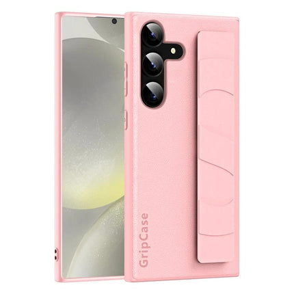 Wrist Strap Phone Case for Daily Convenience - pink protective phone case with soft adjustable wrist strap and durable shell