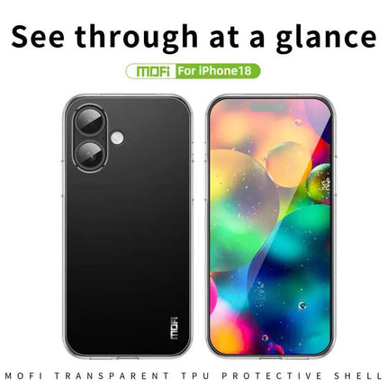 MOFI Clear Phone Case For Everyday iPhone Protection And Daily Use Lightweight Silhouette