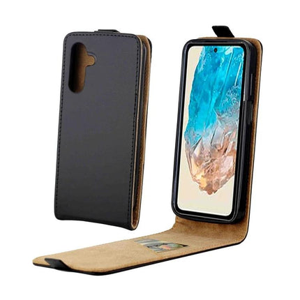 Leather Flip Case For Everyday Phone Protection - slim leather flip cover protects screen, bumps and scratches, easy access to calls and apps