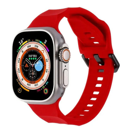 Ripple Silicone Sports Band For Apple Watch 45mm Ultra And 8
