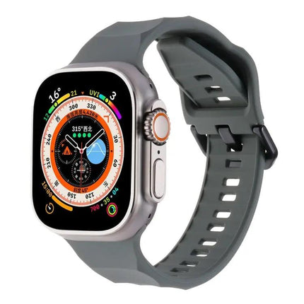 Ripple Silicone Sports Band For Apple Watch 42mm Unisex